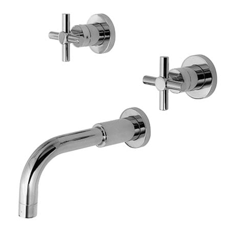 Newport Brass Tub Faucet, Polished Chrome, Wall 3-995-26